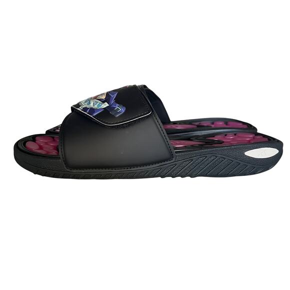 Yu-Gi-Oh! Adidas, Reptossage Slide Dark Magician-HQ4274 Size US 11.5 - NWT - Picture 2 of 14